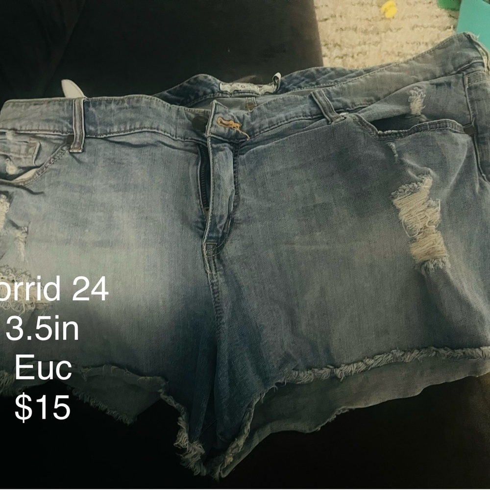 Torrid Women's Blue Denim Shorts